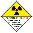 Класс 7 Радиоактивные материалы c